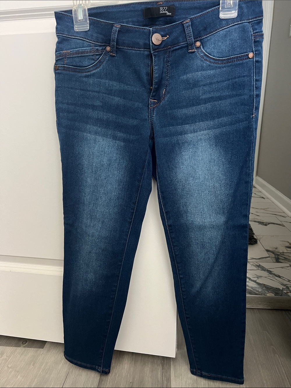 1822 Denim Women’s Dark Blue Skinny Jeans